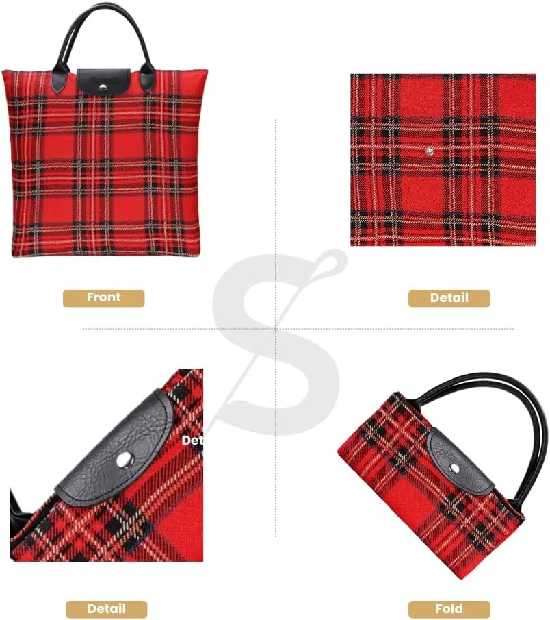 Signare Tapestry Foldable Tote Bag Reusable Shopping Bag Grocery Bag