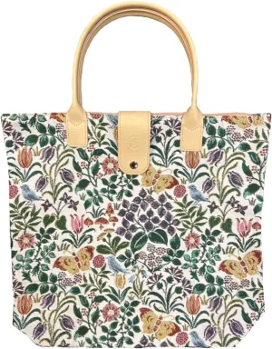 Signare Tapestry Foldable Tote Bag Reusable Shopping Bag Grocery Bag