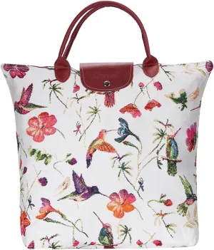 Signare Tapestry Foldable Tote Bag Reusable Shopping Bag Grocery Bag