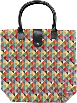 Signare Tapestry Foldable Tote Bag Reusable Shopping Bag Grocery Bag