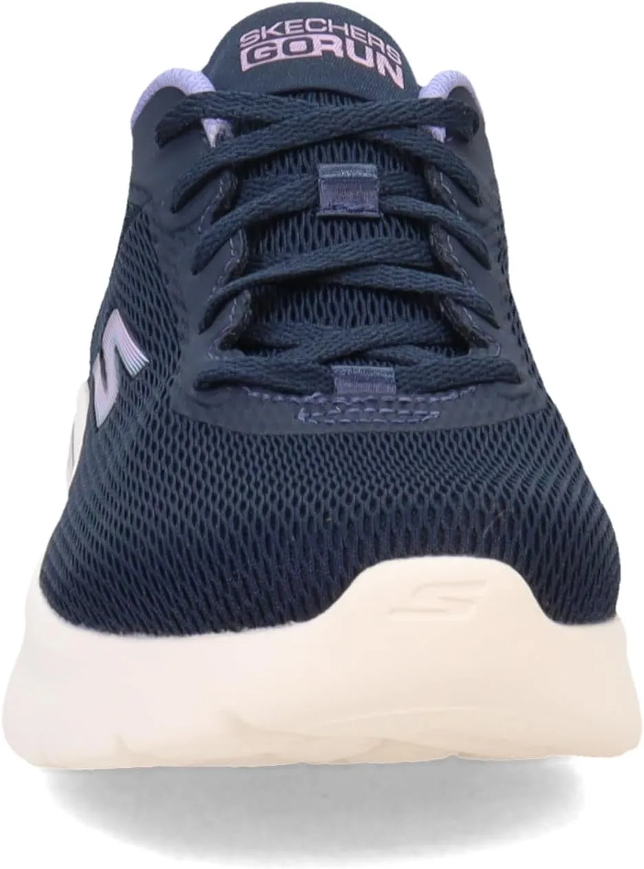 Skechers Women's GO Run LITE-Quick Stride Sneaker, Navy/Lavender, 9