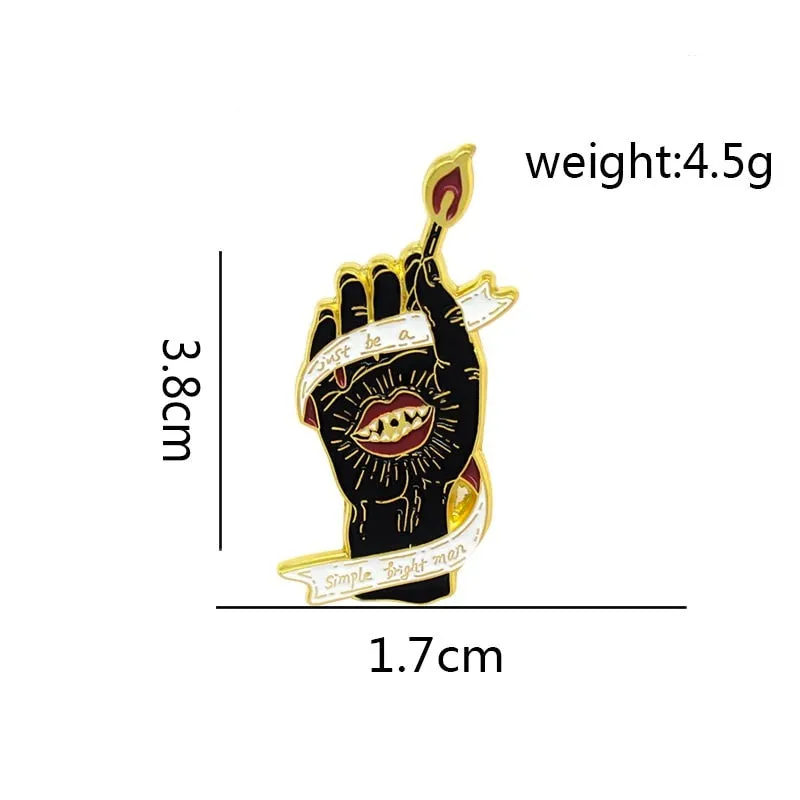 Skeleton Love Pins