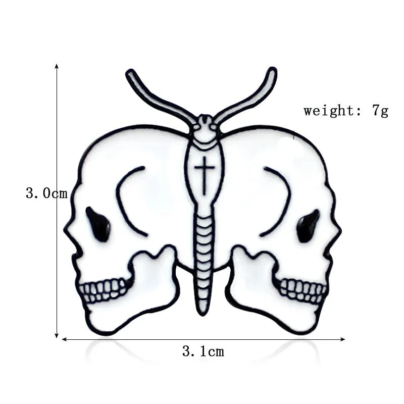 Skeleton Love Pins