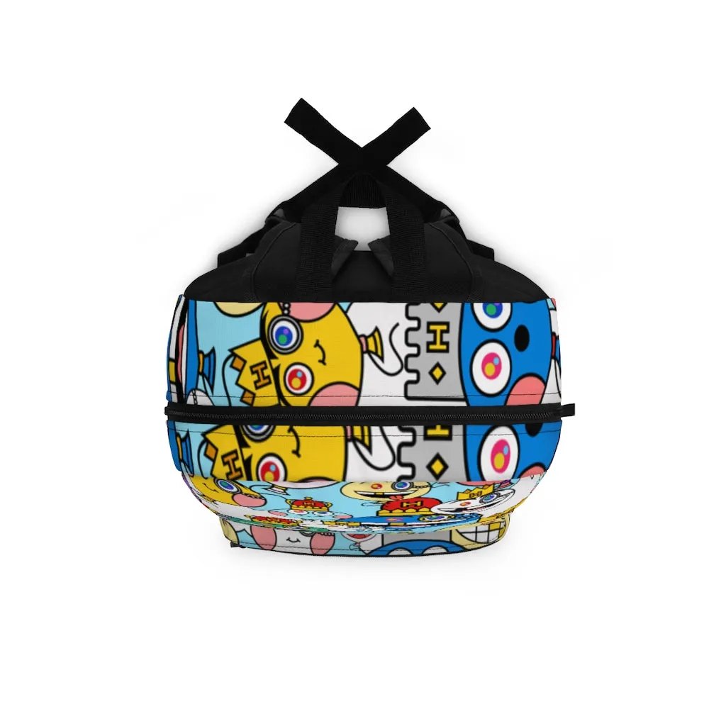 SKY COMMANDER CHIP Blue Backpack