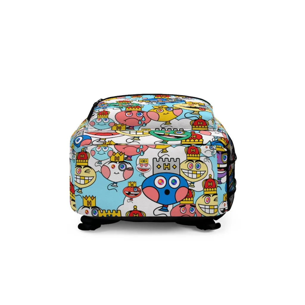 SKY COMMANDER CHIP Blue Backpack