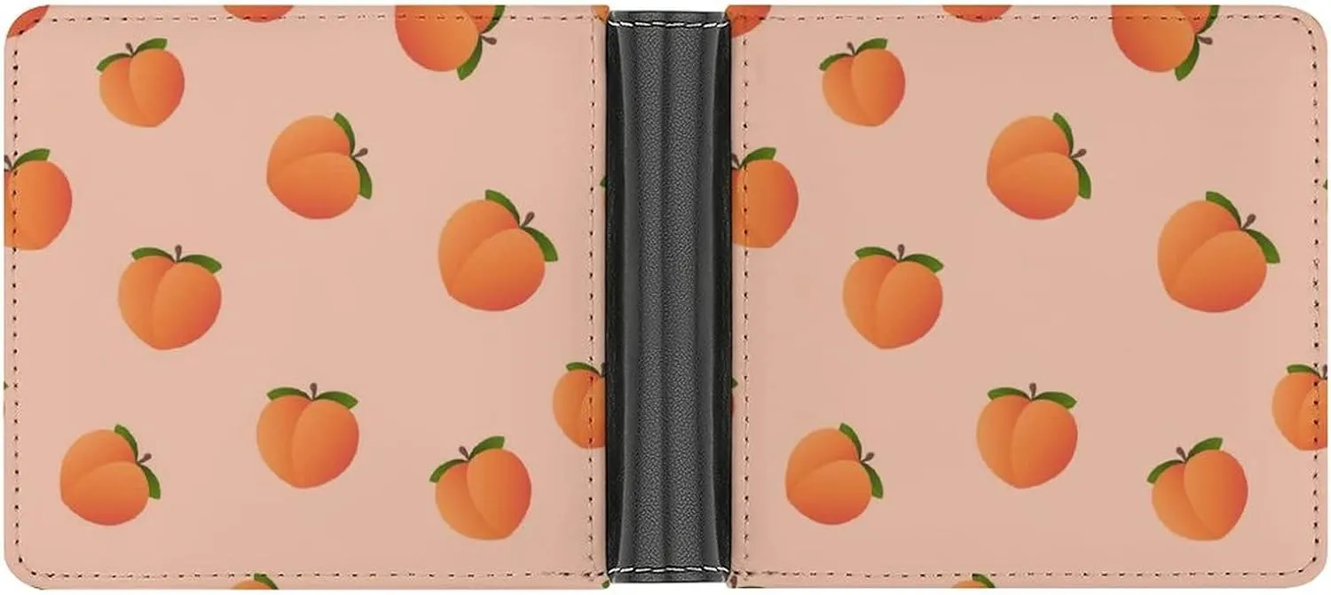 Soft PU Leather Bifold Wallet, Coin Purse Credit Pass Case, Durable Card-Holder Slim Billfold for Men Woman Money Storage