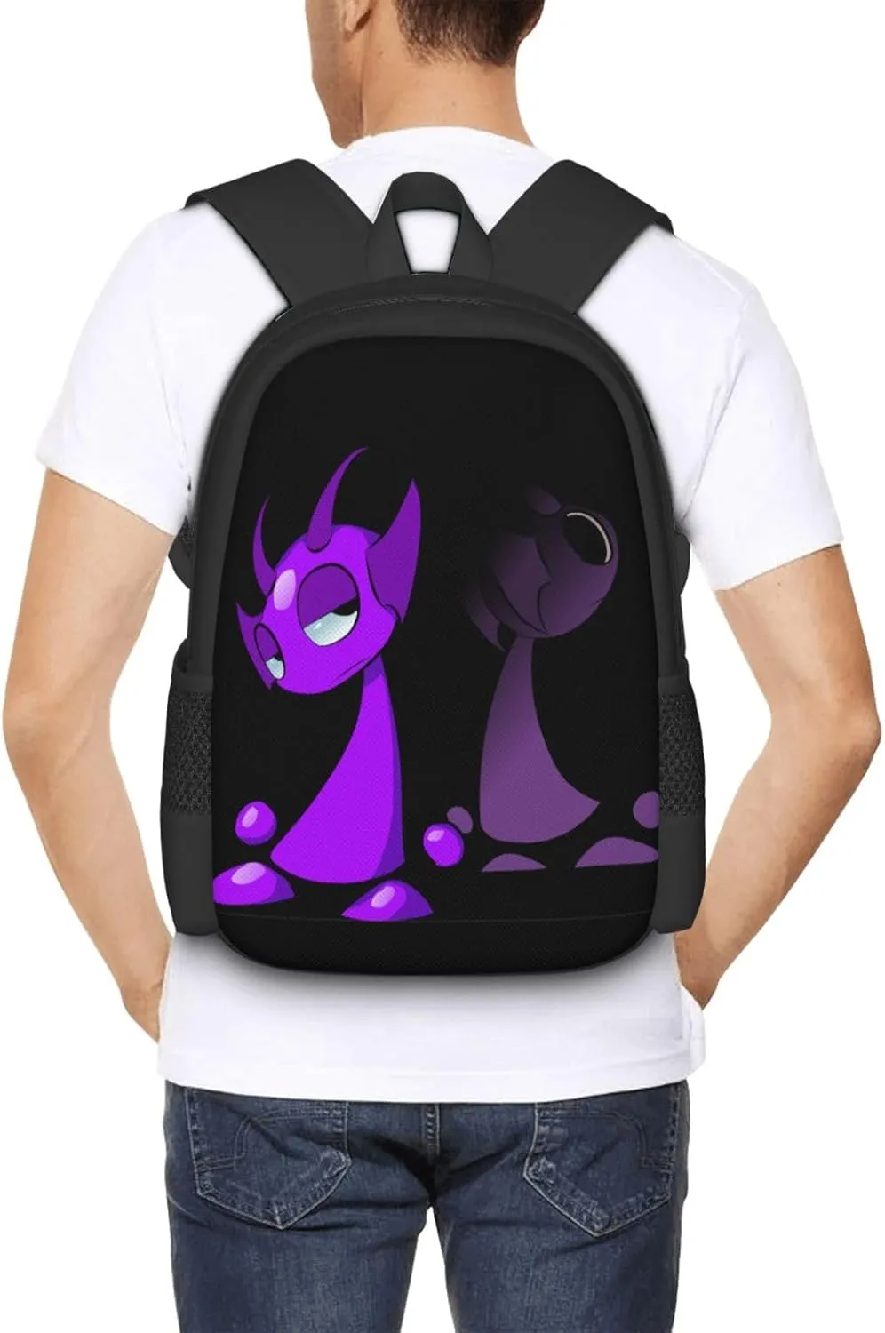 Sprunki Backpack Fashion Casual Travel Bag Classic Print Backpack