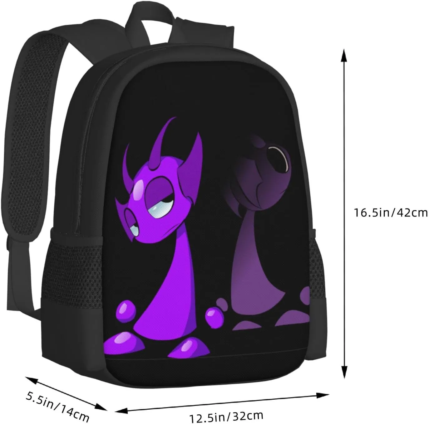 Sprunki Backpack Fashion Casual Travel Bag Classic Print Backpack