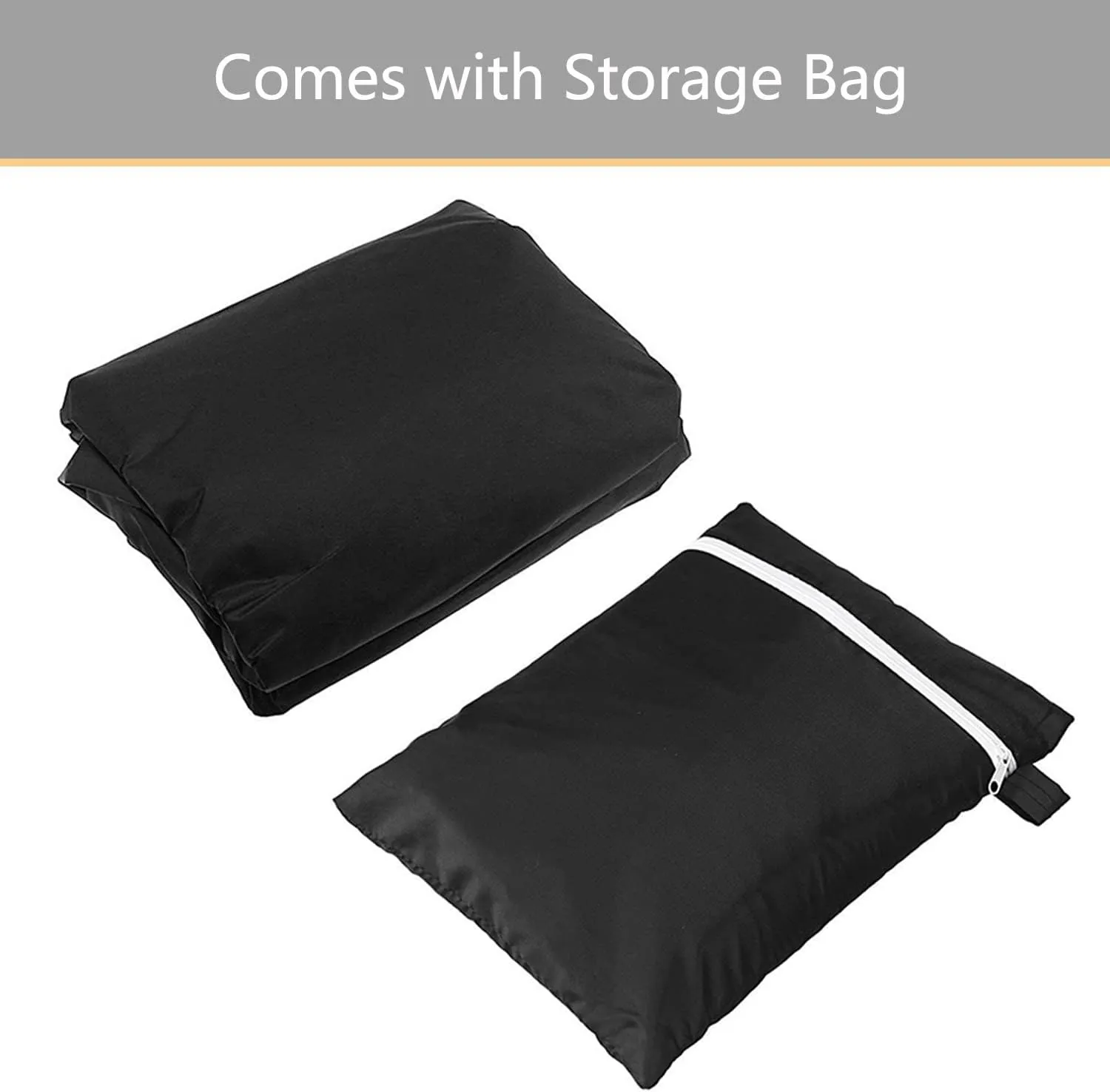 Sqodok Mobility Scooter Storage Cover, 420D Waterproof Wheelchair Cover for Storage, Mobility Scooter Accessories for All-Weather Outdoor Protection Dust Cover, 55" x 26" x 36"