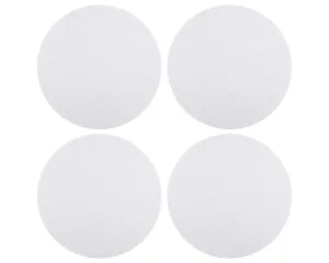 Steamer Liners 4 Pieces Silicone Steamer Mats for Buns and Dumplings