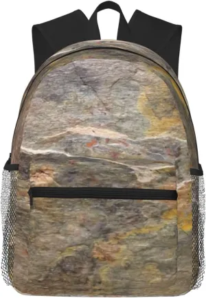 Stone Look Shower Lightweight Packable Backpack Travel Casual Hiking Daypack Foldable Backpack For Men Women