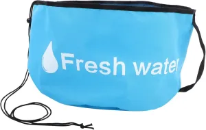 Storage Bag Sewer Hose Bags Pouch Organizer Waterproof Cord for Storage Garden Hose Storage Holders Drawstring Hose Bag Hose Storage Hose Bags Hose Organize Mesh Blue