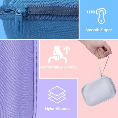 Storage Case Compatible with Ultimate Ears UE WONDERBOOM 4 3 2 Portable Waterproof Speaker (Black Case)