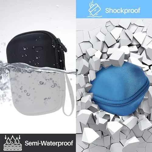 Storage Case Compatible with Ultimate Ears UE WONDERBOOM 4 3 2 Portable Waterproof Speaker (Black Case)