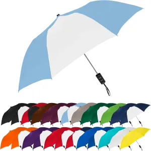 STROMBERGBRAND UMBRELLAS The Spectrum Popular Style 42" Automatic Open Compact Travel Umbrella for Rain, Wind & Sun, Sturdy Lightweight Small Portable Stick Umbrella for Men and Women