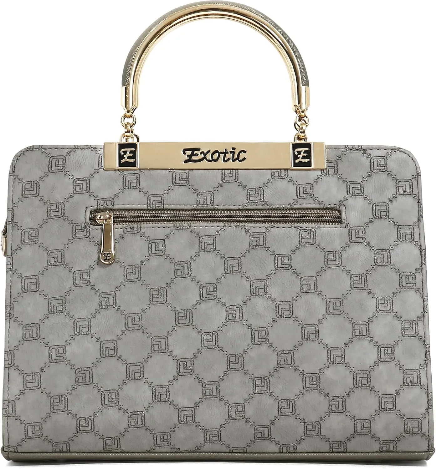 Studded Check Box Pattern handbag for women