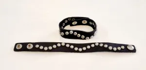 Studded Leather Bracelet