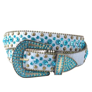 Stunning Sapphire-Studded Belt