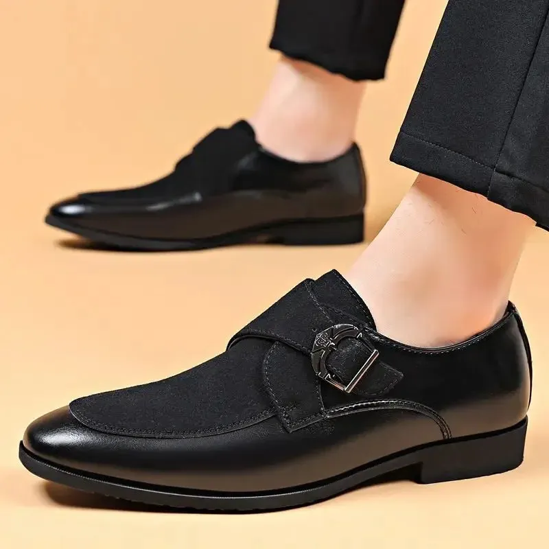 Suede Wingtip Derby Moccasin