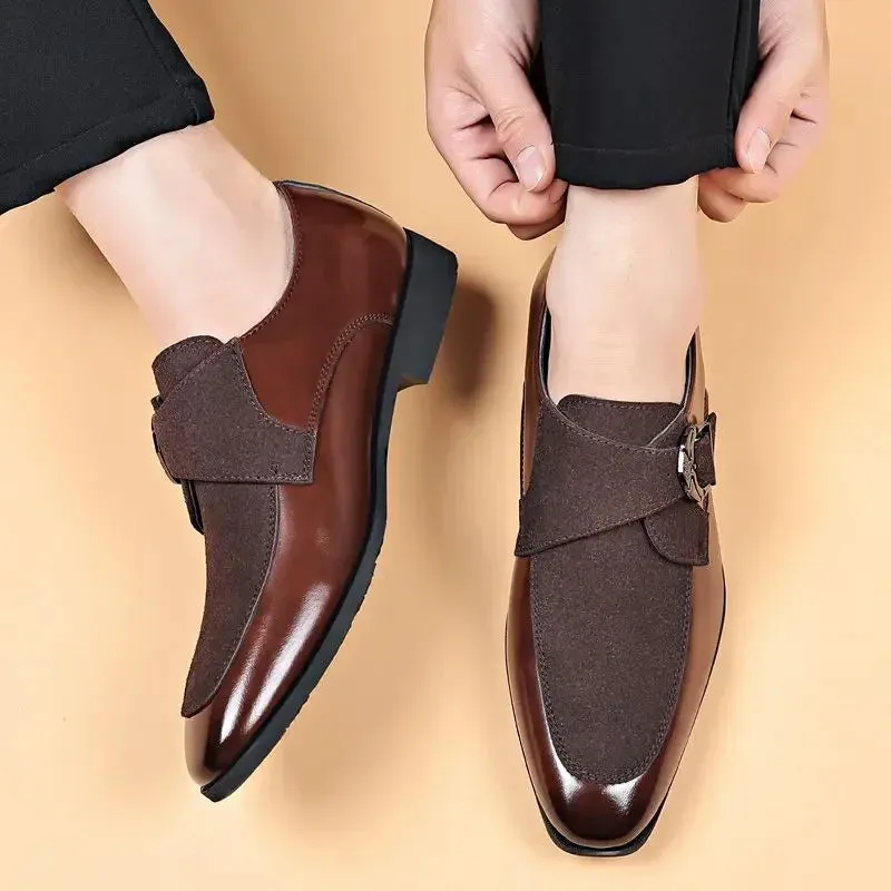 Suede Wingtip Derby Moccasin