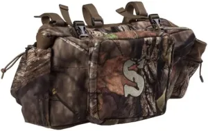 Summit Treestands Deluxe Front Storage Bag | Tree Stand Accessory | Works with Climbing or Ladder Stands, Multi-Color, Medium