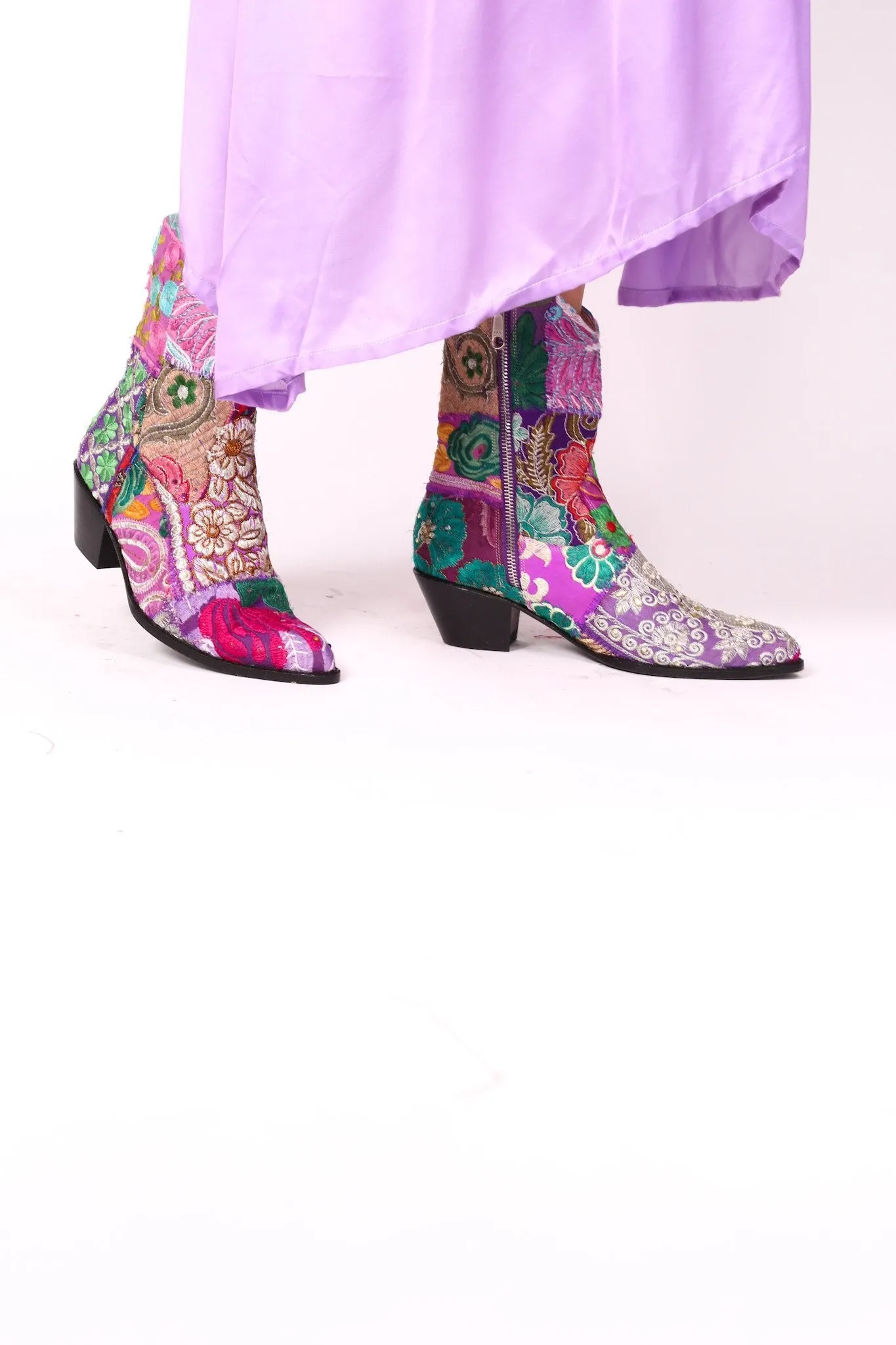 SUNNY DAYS ANKLE BOOTS X FREE PEOPLE (PURPLE)