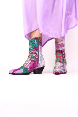 SUNNY DAYS ANKLE BOOTS X FREE PEOPLE (PURPLE)