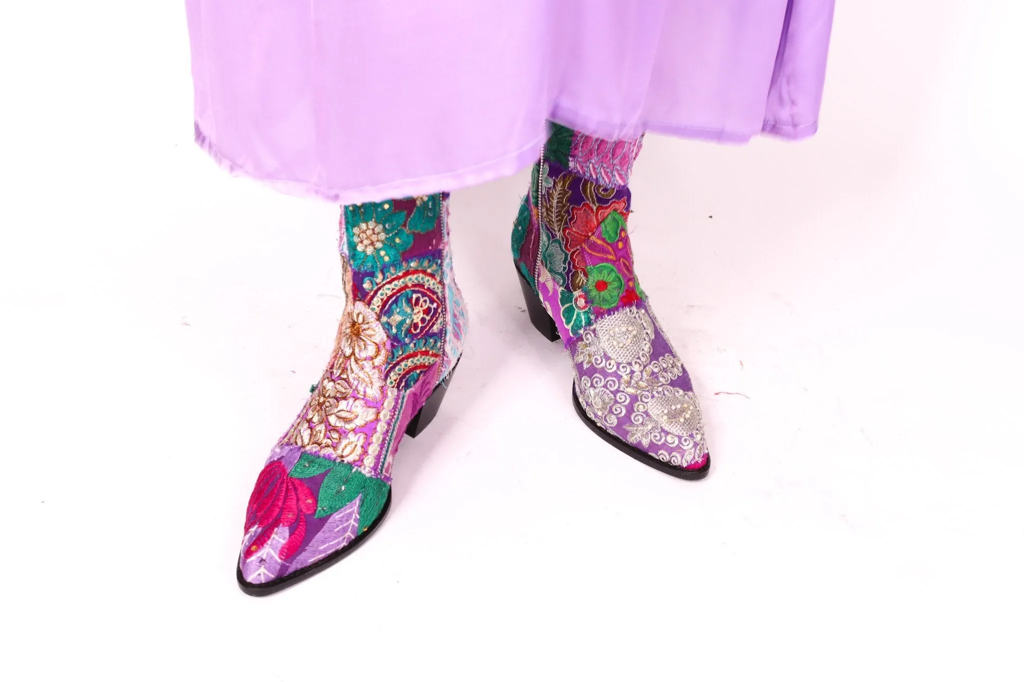 SUNNY DAYS ANKLE BOOTS X FREE PEOPLE (PURPLE)