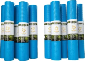 Sunshine Yoga 10-Pack Explore Yoga Mat, 68" x 24" Exercise Mat, 4mm Thick Non Slip Workout Mat, Anti-Tear Gym Mat, Bulk Yoga Mats for Home Workout or Studio