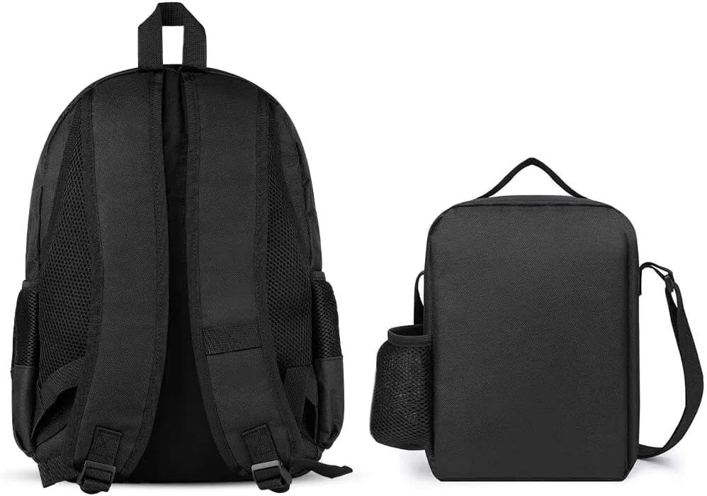 Supdreamc Travel Hiking Bag & Day Pack 3 Piece Daypack Climbing Shoulder Bag Large Capacity Backpack African American Women Black Women Ethnic Art College Bookbag for Adults