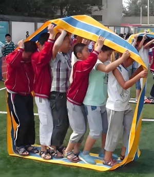 Team Building Games Teamwork Games for Working Adults, Group Activities Mat for School Students Teens, Field Day Games (20 ft, Pack of 1)