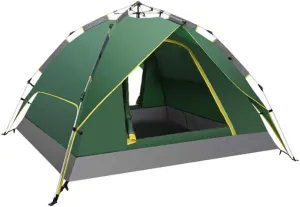Tent 3-4 Full Automatic Speed Outdoor Tent Camping 2 Double Rainproof Beach Sunshade Equipment (Color : E) (D One Size)