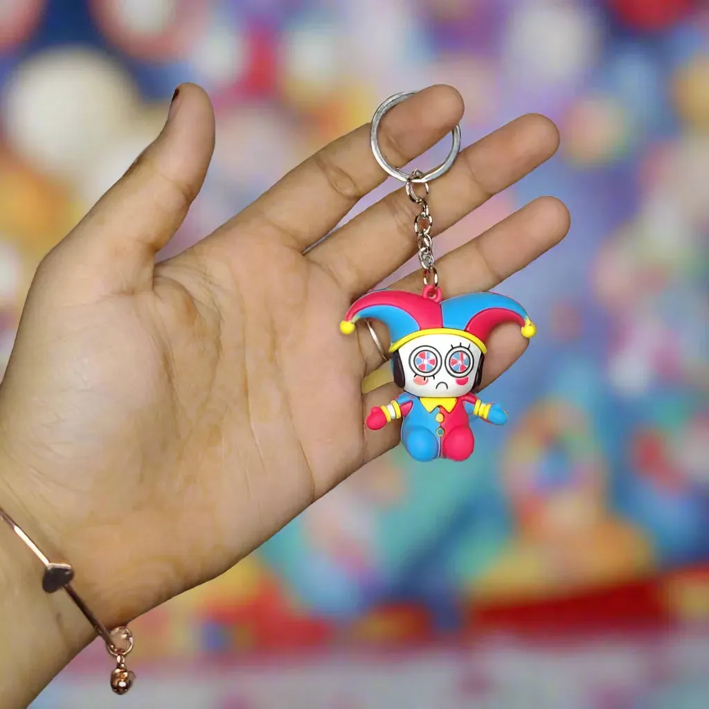 The Digital Circus Extravaganza Keychain