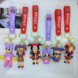 The Digital Circus Extravaganza Keychain