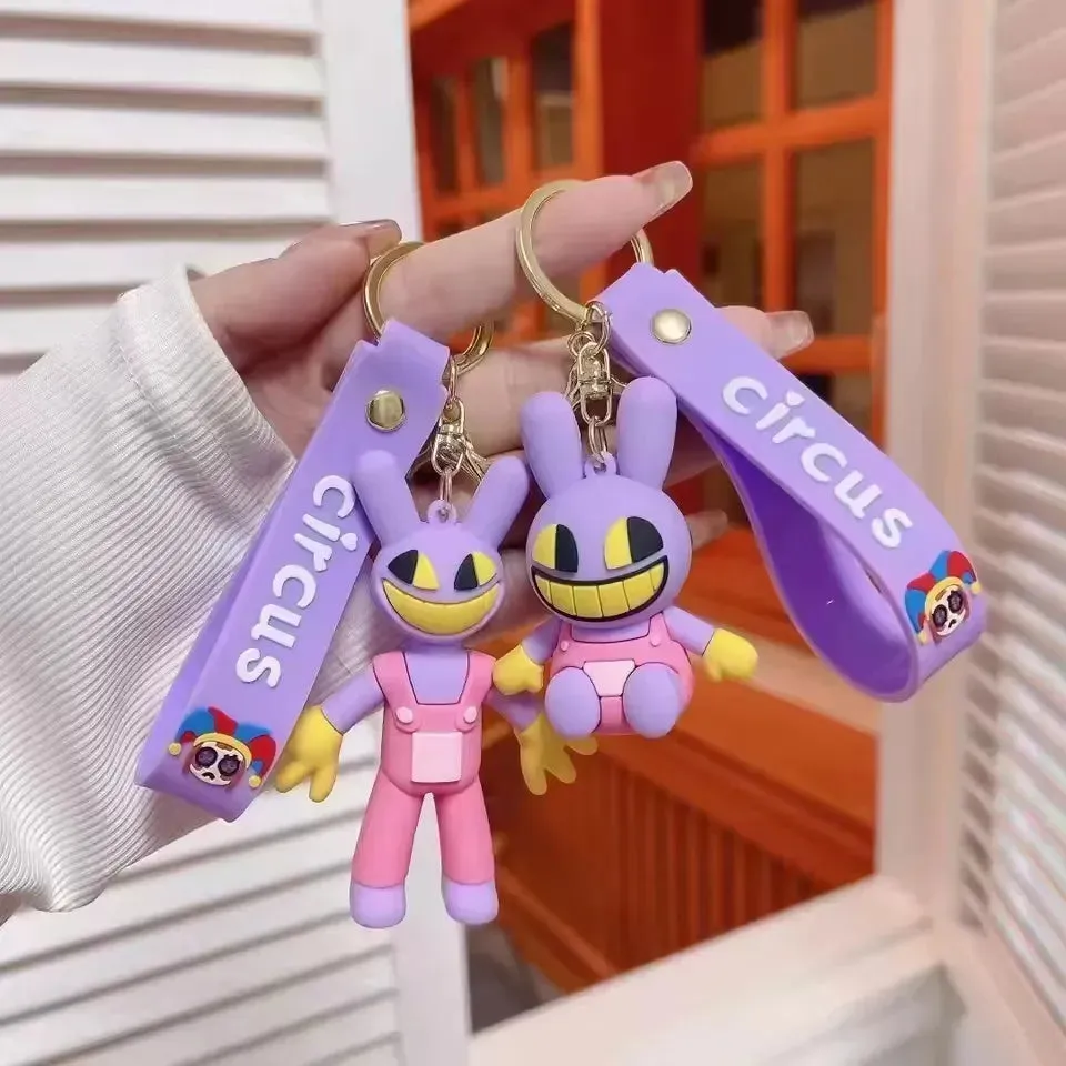The Digital Circus Extravaganza Keychain