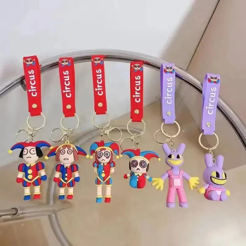 The Digital Circus Extravaganza Keychain