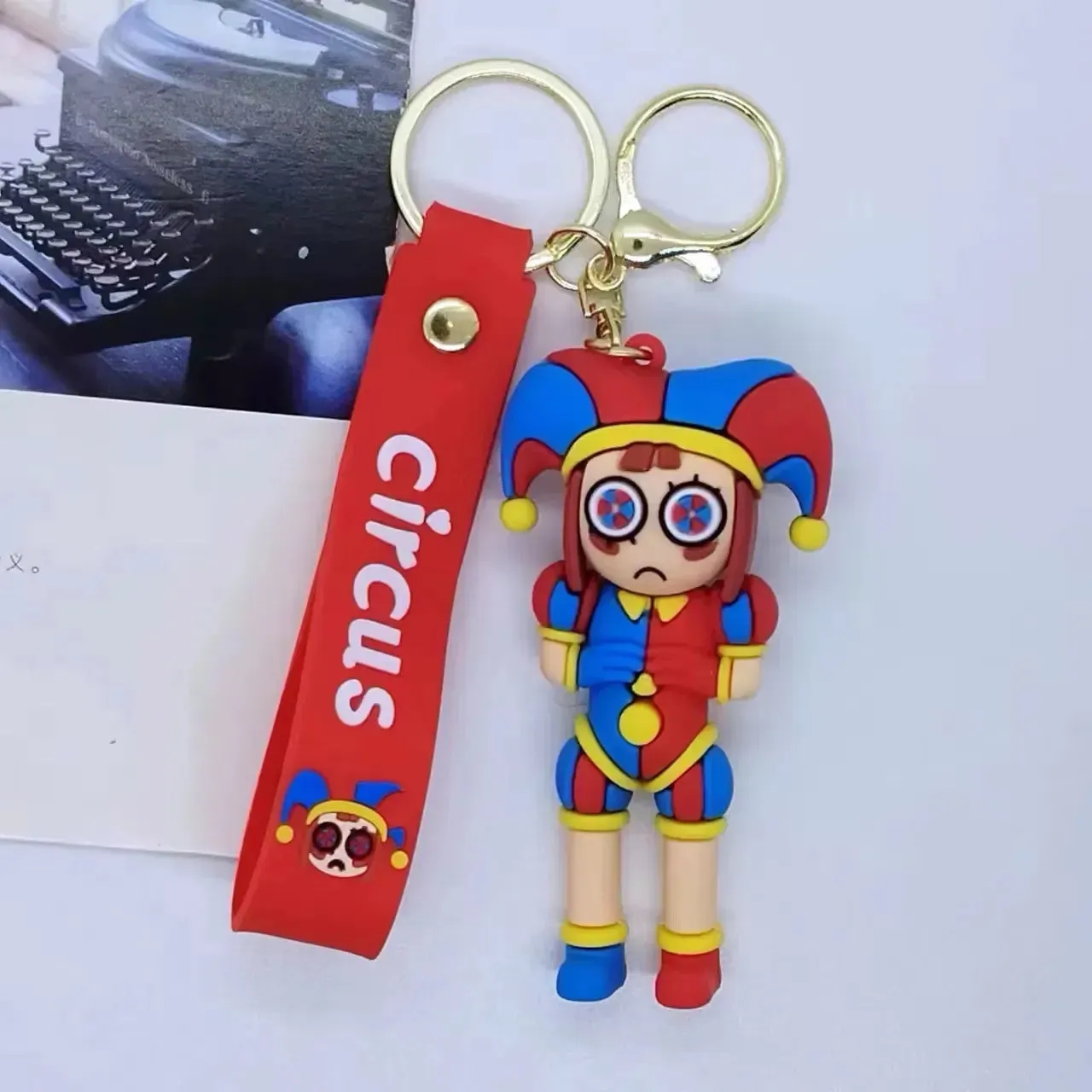 The Digital Circus Extravaganza Keychain