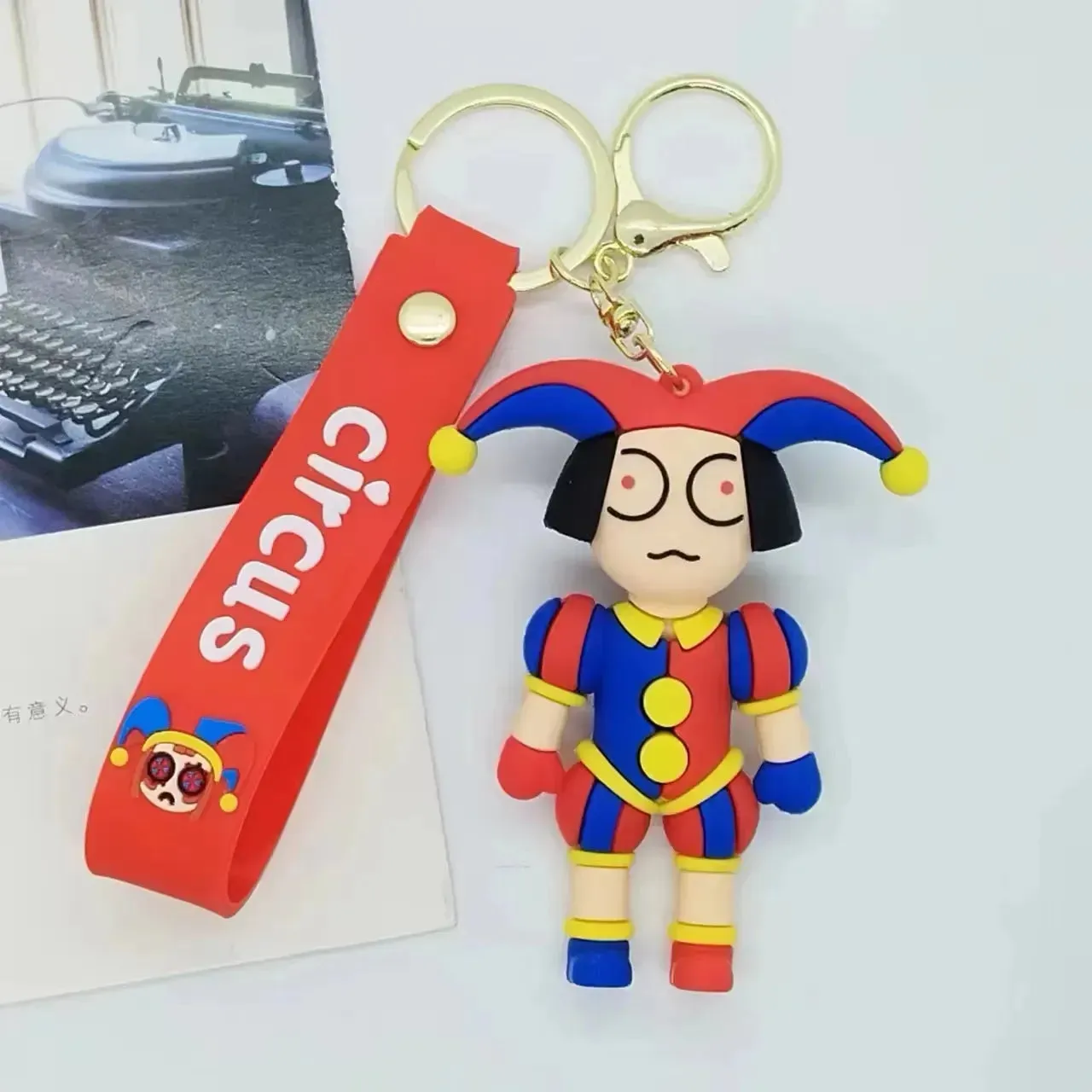 The Digital Circus Extravaganza Keychain