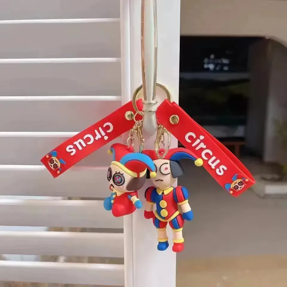 The Digital Circus Extravaganza Keychain