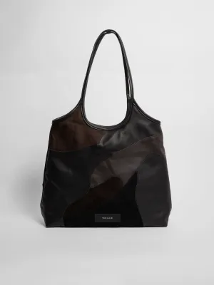 The Lair Freja Reversible Patchwork Tote Large