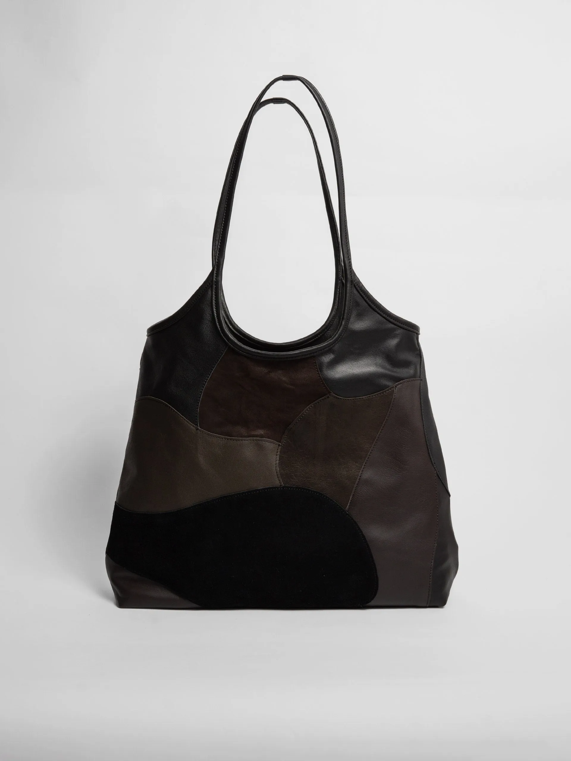 The Lair Freja Reversible Patchwork Tote Large