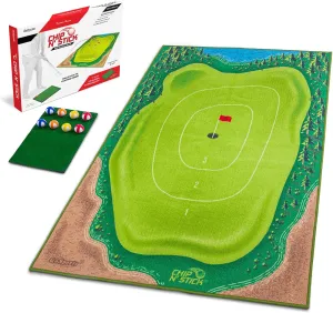 The Original GoSports Chip N' Stick - Choose Classic, Darts or Islands - Giant Golf Games with Balls and Chipping Mat