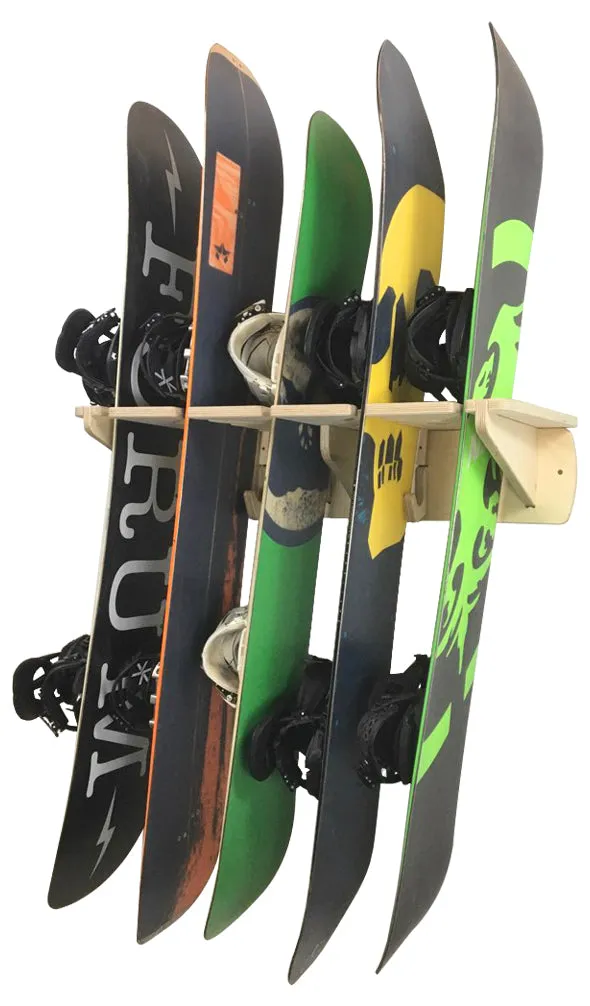 THE PONDEROSA snowboard wall rack