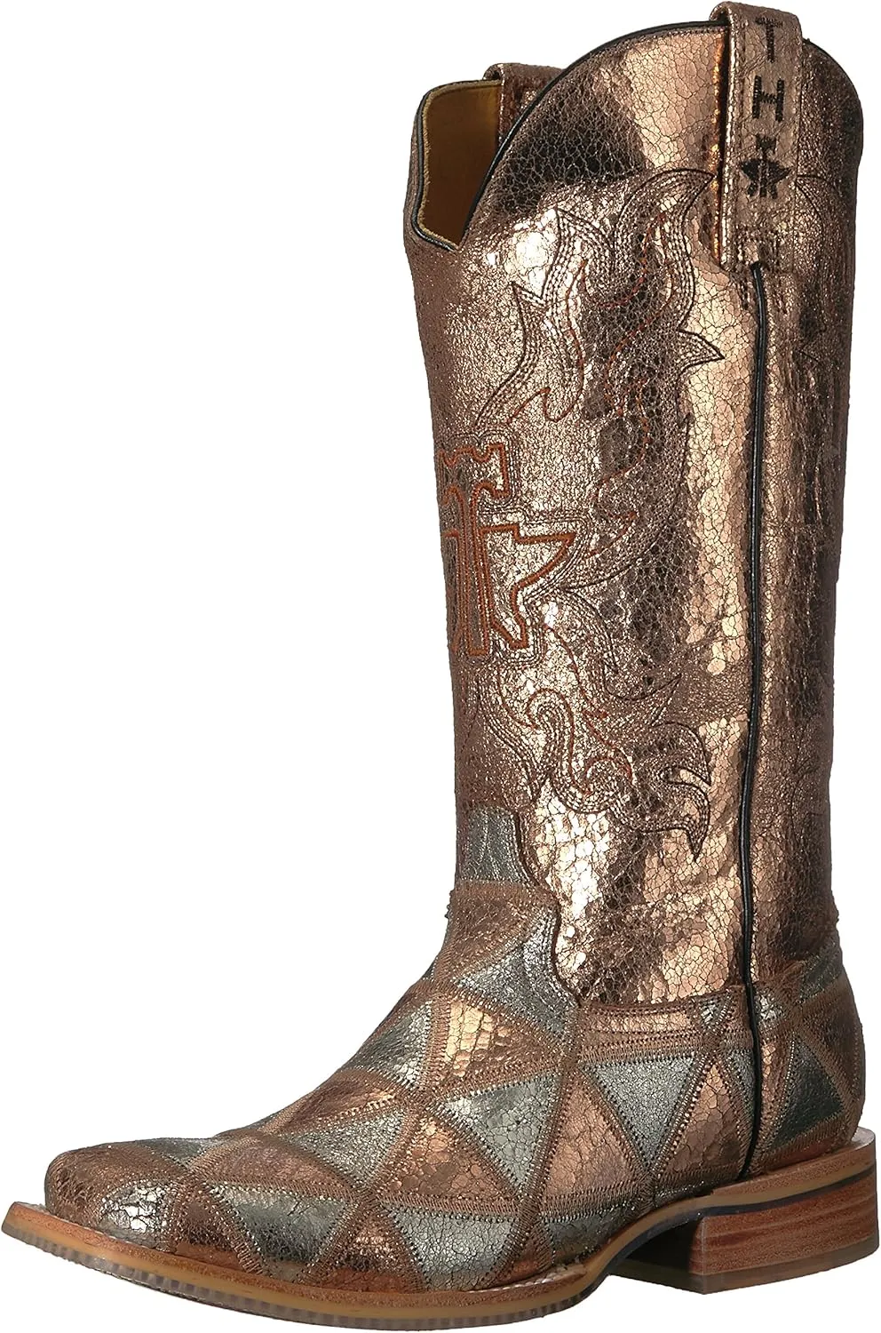 Tin Haul Shoes Women's Mish & MASH Western Boot, Multi, 9