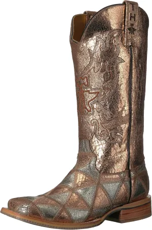 Tin Haul Shoes Women's Mish & MASH Western Boot, Multi, 9
