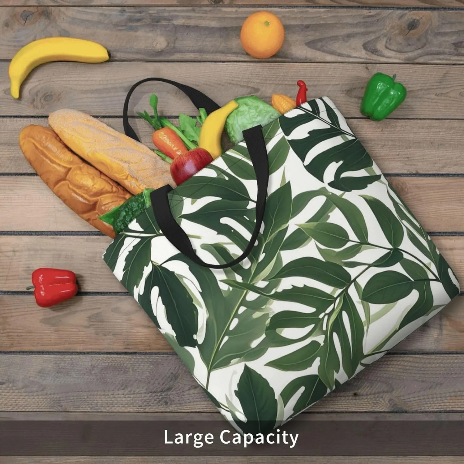 Tote Bag for Women Grocery Bag Reusable Shopping Bag happy snowman Handbag Foldable Shoulder Bag