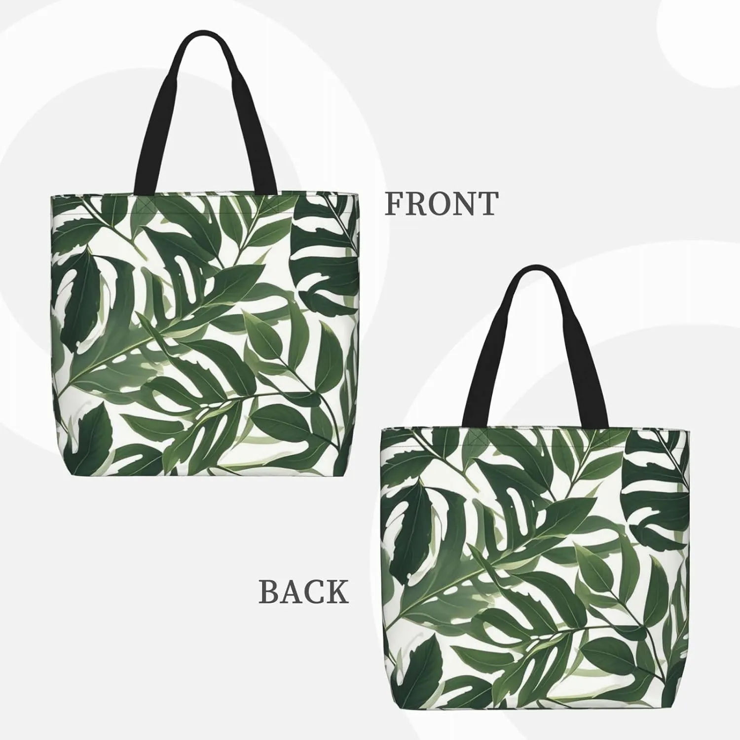 Tote Bag for Women Grocery Bag Reusable Shopping Bag happy snowman Handbag Foldable Shoulder Bag