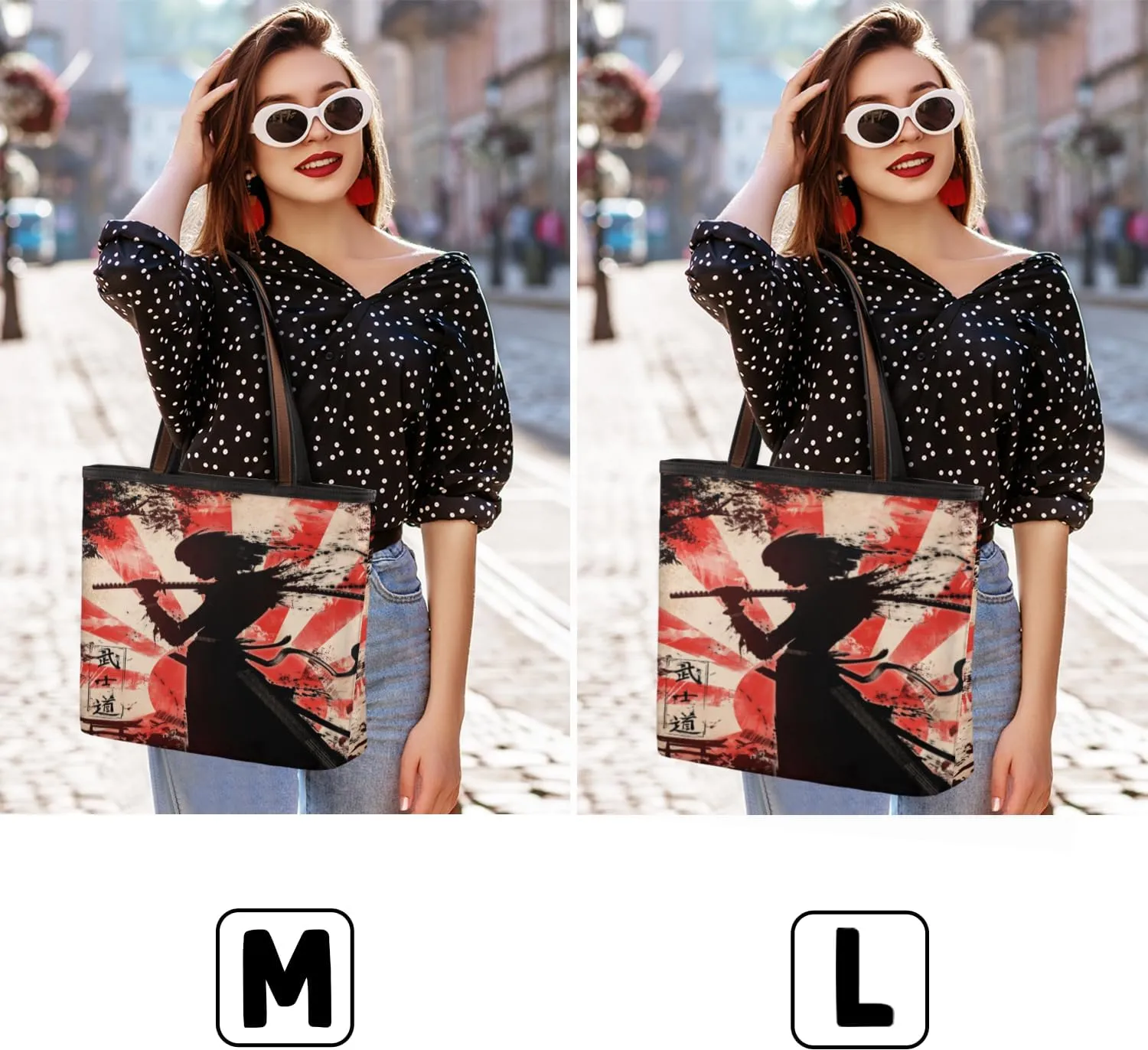 Tote Bag for Women with Zipper Large Capacity Top Handle Casual Shoulder Bag Handbag Reusable Shopping