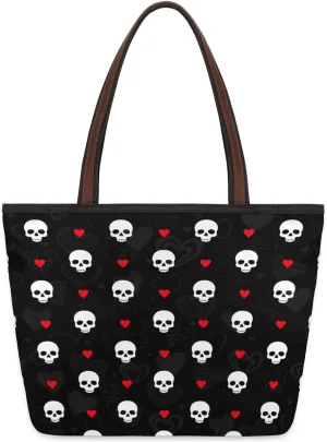 Tote Bag for Women with Zipper Large Capacity Top Handle Casual Shoulder Bag Handbag Reusable Shopping