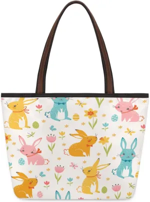 Tote Bag for Women with Zipper Large Capacity Top Handle Casual Shoulder Bag Handbag Reusable Shopping